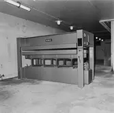 Nya maskiner svarv i art. verks. P