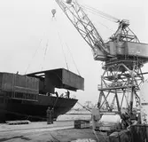 Lyft av däckhus till Petrontank