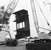 Lyft av däckhus till Petrontank