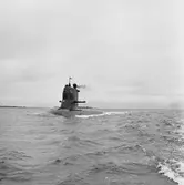 Ubåten Sjöbjörnen provtur