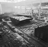 Förstäv i plåtverkstan