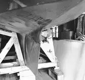 Segelbåten Viggen utrymme till motor