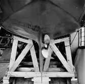 Segelbåten Viggen utrymme till motor