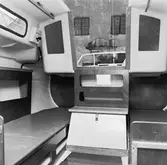 Motor ombord på segelbåten Viggen