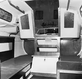 Motor ombord på segelbåten Viggen