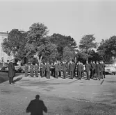 Varvets driftvärn för avresa till Stockholm