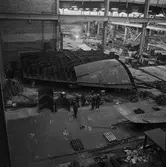 Roder och akterstävar i plåt och svetsverkstan