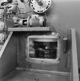 Stränggjutmaskin i maskinverkstan