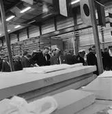 Invigning av nya plastverkstan