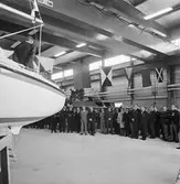 Invigning av nya plastverkstan