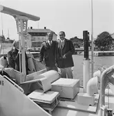 Ing. Lindblom med besök ombord på TV 244