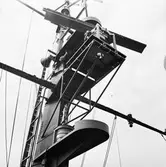 Radarantenn och PPI minsvep Hasslö