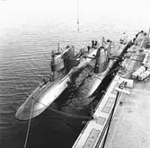 Ubåtar vid verkstadspiren