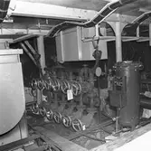 Int av maskinrummet MInfartyget Älvsborg