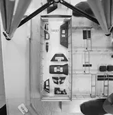 Modell av plåt i svetsverkstan