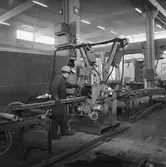 Gradsax i plåtverkstan i mätningsverk för P- profiler