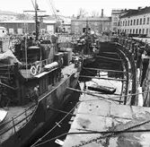 Mul 13 o 18 vid verkstadskajen och vid docka 5