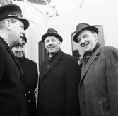 Minfartyget Älvsborg provtur