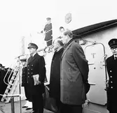 Minfartyget Älvsborg provtur