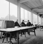 Modell av styrhytt och instrumentpanel Spica II