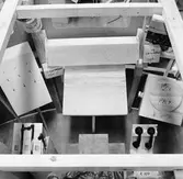 Modell av styrhytt och instrumentpanel Spica II