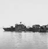 Torpedskott T102 arangemang på torpedtub.