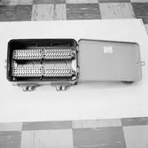 Instrumentpanel och kopplingslådor till torpedbåt typ Spica II