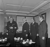 Sjösättnings middagen till torpebåtar T 131