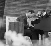 Alice Babs och Bengt Hallbergs kvartett på Sollidenscenen, Skansen.