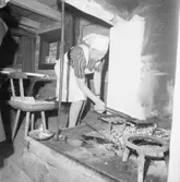 2:a Advent Skansens julmarknad. Rånjärn i Älvrosgården.