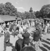 Värmländskt bondbröllop på Skansen.