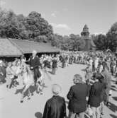 Värmländskt bondbröllop på Skansen.