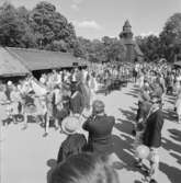 Värmländskt bondbröllop på Skansen.