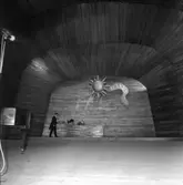 Birgit Nilsson lämnar Sollidenscenen, Skansen.