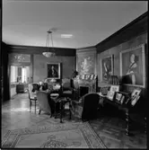 Broby, herrgård, interiör, Bettna socken, Södermanland.