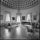 Broby, herrgård, interiör, Bettna socken, Södermanland.