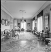 Ekensholms slott, interiör, Dunkers socken, Södermanland.