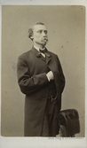Löjtnant Oscar Wilhelm Jacob Lannerstjerna vid Kungliga Västmanlands regemente. År 1865.