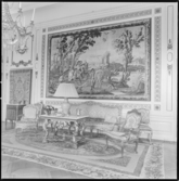 Tistad slott, interiör, Bärbo socken, Södermanland.