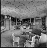 Wibyholm, slott, interiör, Årdala socken, Södermanland.