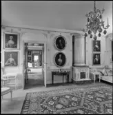 Wibyholm, slott, interiör, Årdala socken, Södermanland.