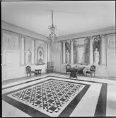 Åkerö, slott, interiör, Bettna socken, Södermanland.