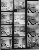 Åkerö, slott, interiör, Bettna socken, Södermanland.