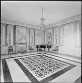 Åkerö, slott, interiör, Bettna socken, Södermanland.