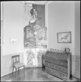 Åkerö, slott, interiör, Bettna socken, Södermanland.