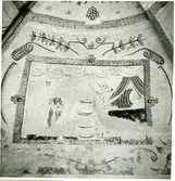 Torpa sn, Kungsör kn.
Valvmålningar i Torpa kyrka, 1947.