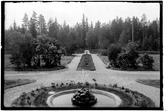 Motiv från Hålahults sanatorium tagna omkring 1910–30.