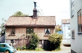 Gårdshus på Västergatan 12 i Växjö. 1960.