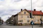 Hörnet Storgatan - Liedbergsgatan. Växjö våren 1967.