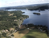 Flygfoto över Bunn i Jönköpings kommun 21/1984.